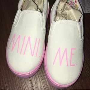 Rae Dunn Mini Me Slip On Sneakers NIB